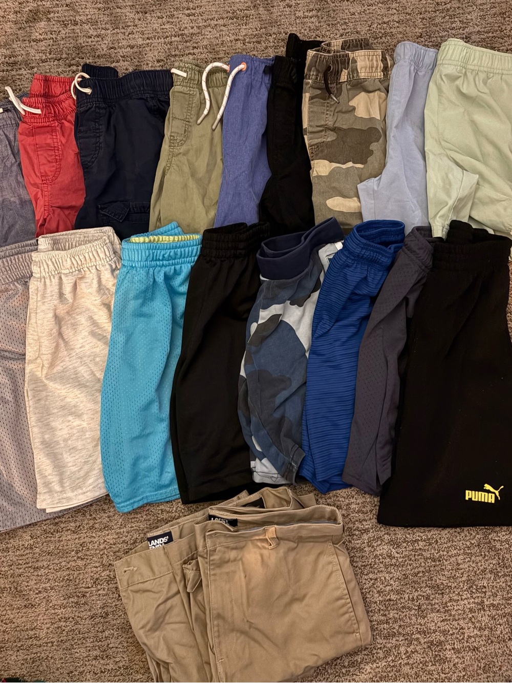 Boys 10/12 Mixed Brand Shorts